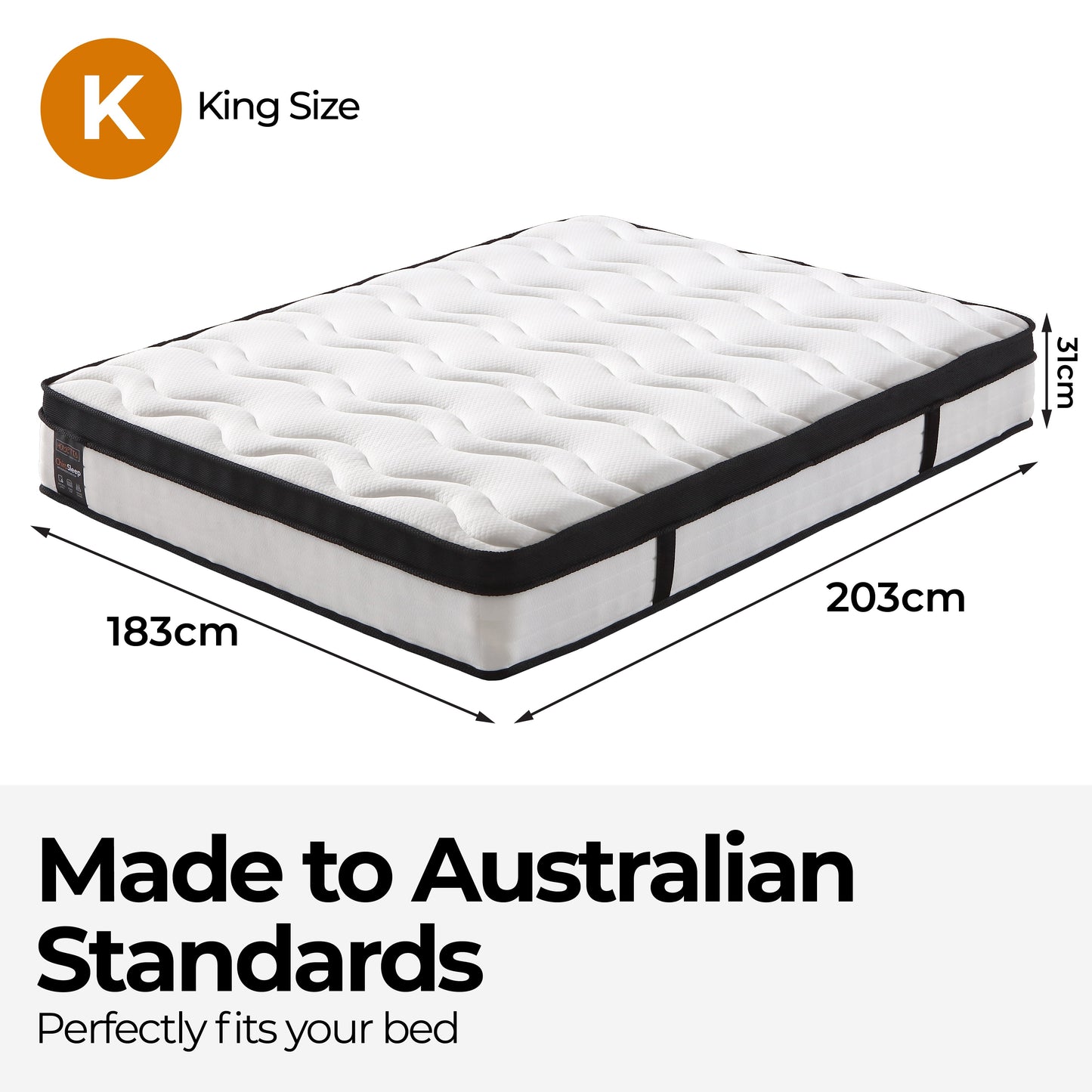 ChiroSleep Orthopaedic Euro Top Pocket Spring Mattress