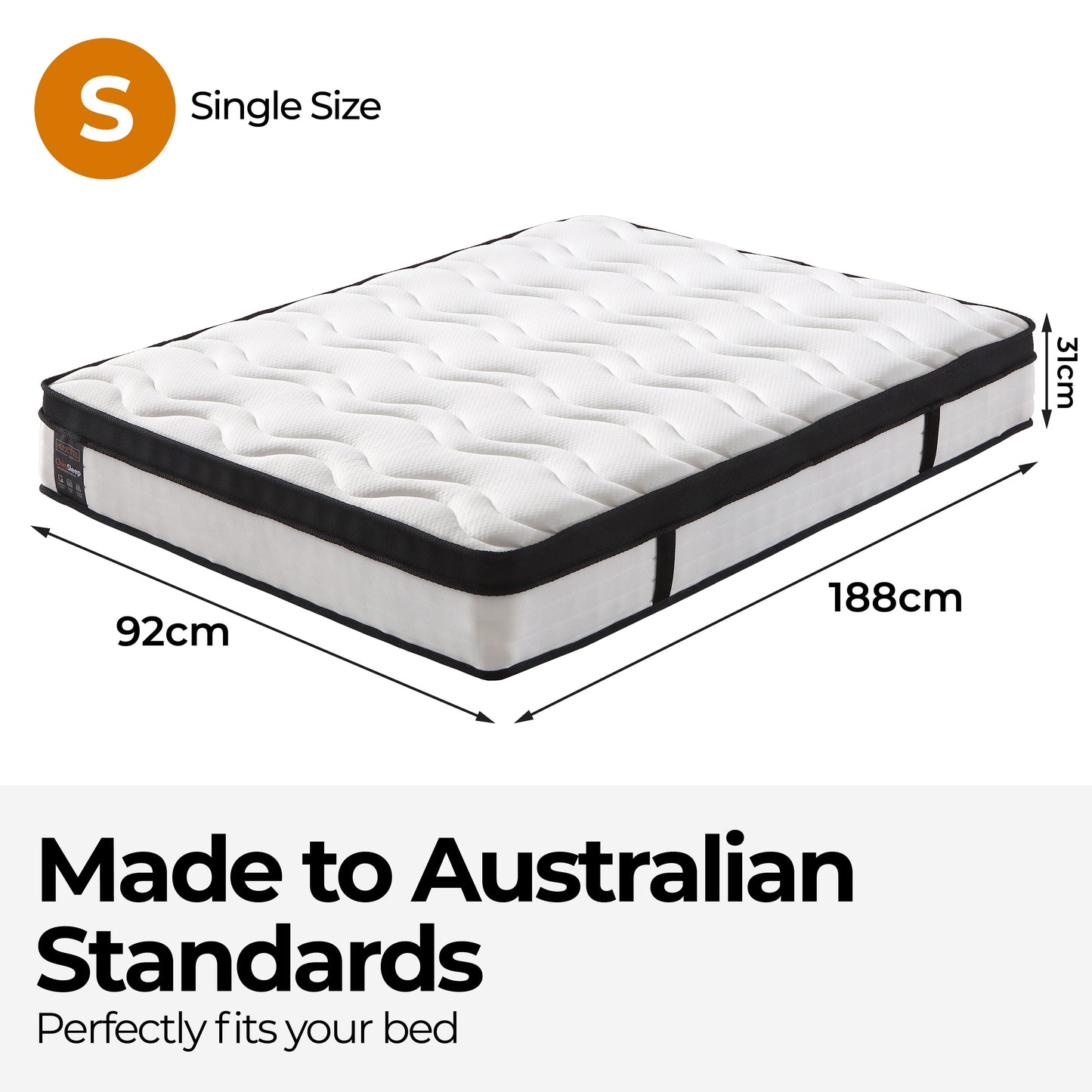 ChiroSleep Orthopaedic Euro Top Pocket Spring Mattress